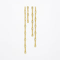 Pendientes Liora oro - SACH ATELIER
