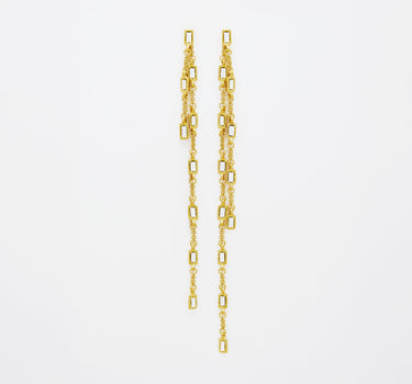 Pendientes Liora oro - SACH ATELIER