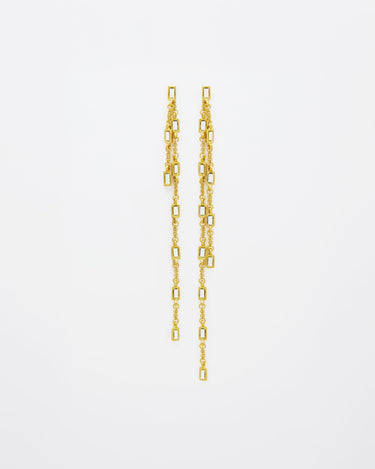 Pendientes Liora oro - SACH ATELIER