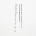 Pendientes Liora plata - SACH ATELIER