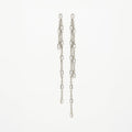 Pendientes Liora plata - SACH ATELIER