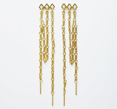 Pendientes Nyssia Oro - SACH ATELIER