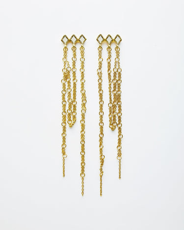 Pendientes Nyssia Oro - SACH ATELIER