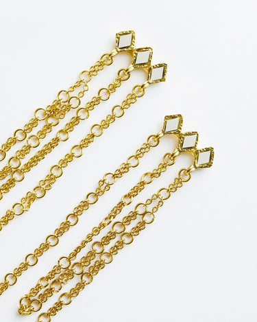 Pendientes Nyssia Oro - SACH ATELIER