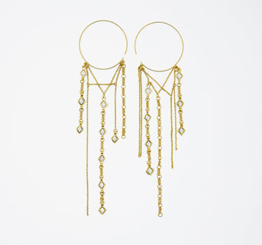Pendientes Olea oro - SACH ATELIER