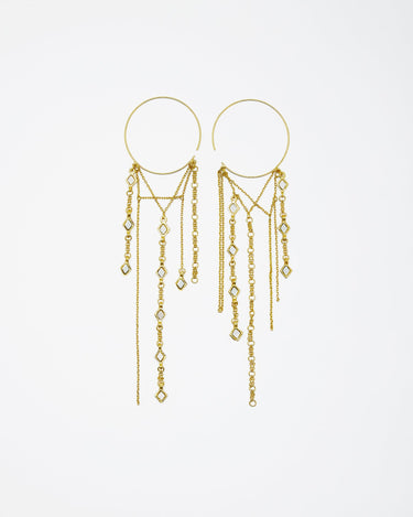 Pendientes Olea oro - SACH ATELIER