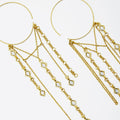 Pendientes Olea oro - SACH ATELIER